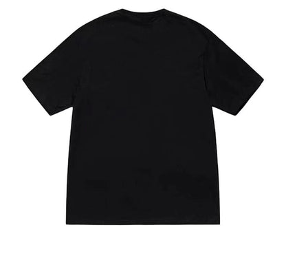 STUSSY OIL BARREL TEE BLACK