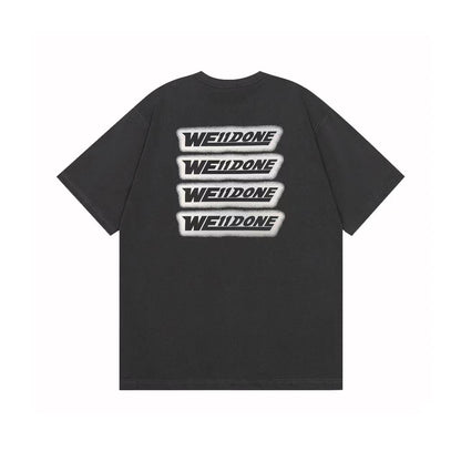 WE11DONE Logo Tee Grey