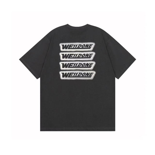 WE11DONE Logo Tee Grey