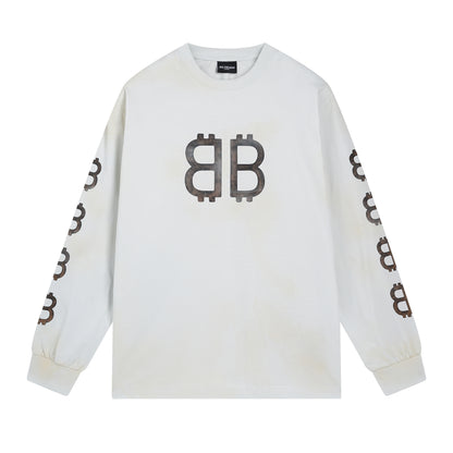 Balenciga logo tee BL225006 white