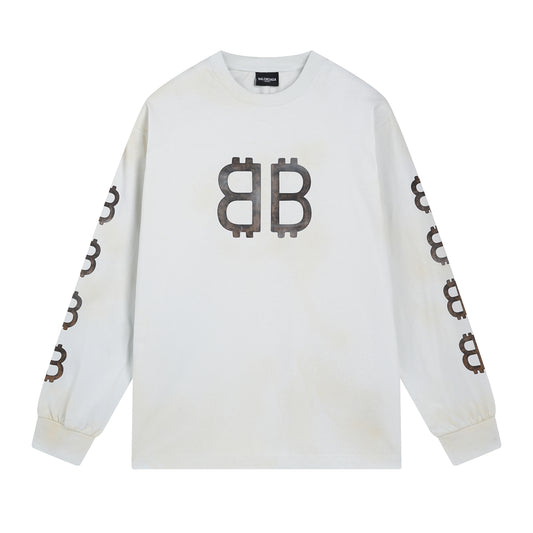 Balenciga logo tee BL225006 white