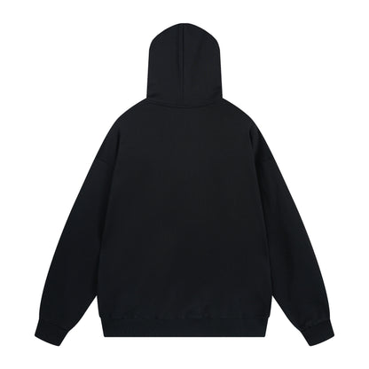 Balenciga logo hoodie BL238008 black