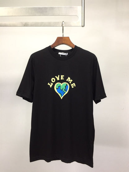 GIVENCHY LOVE ME PRINTED COTTON-JERSEY T-SHIRT – GTS010