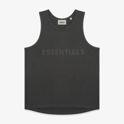 FOG FEAR OF GOD vest ESSENTIALS casual loose bottoming shirt black