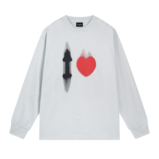 Balenciga logo tee BL225015 white