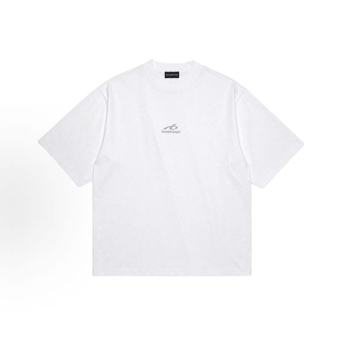 Balenciaga FW26 Autumn Collection Plain Knit Short-Sleeved Round-Neck T-Shirt for Men
