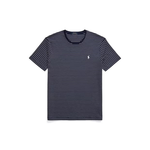 Ralph Lauren Striped PP Tee Navy/White