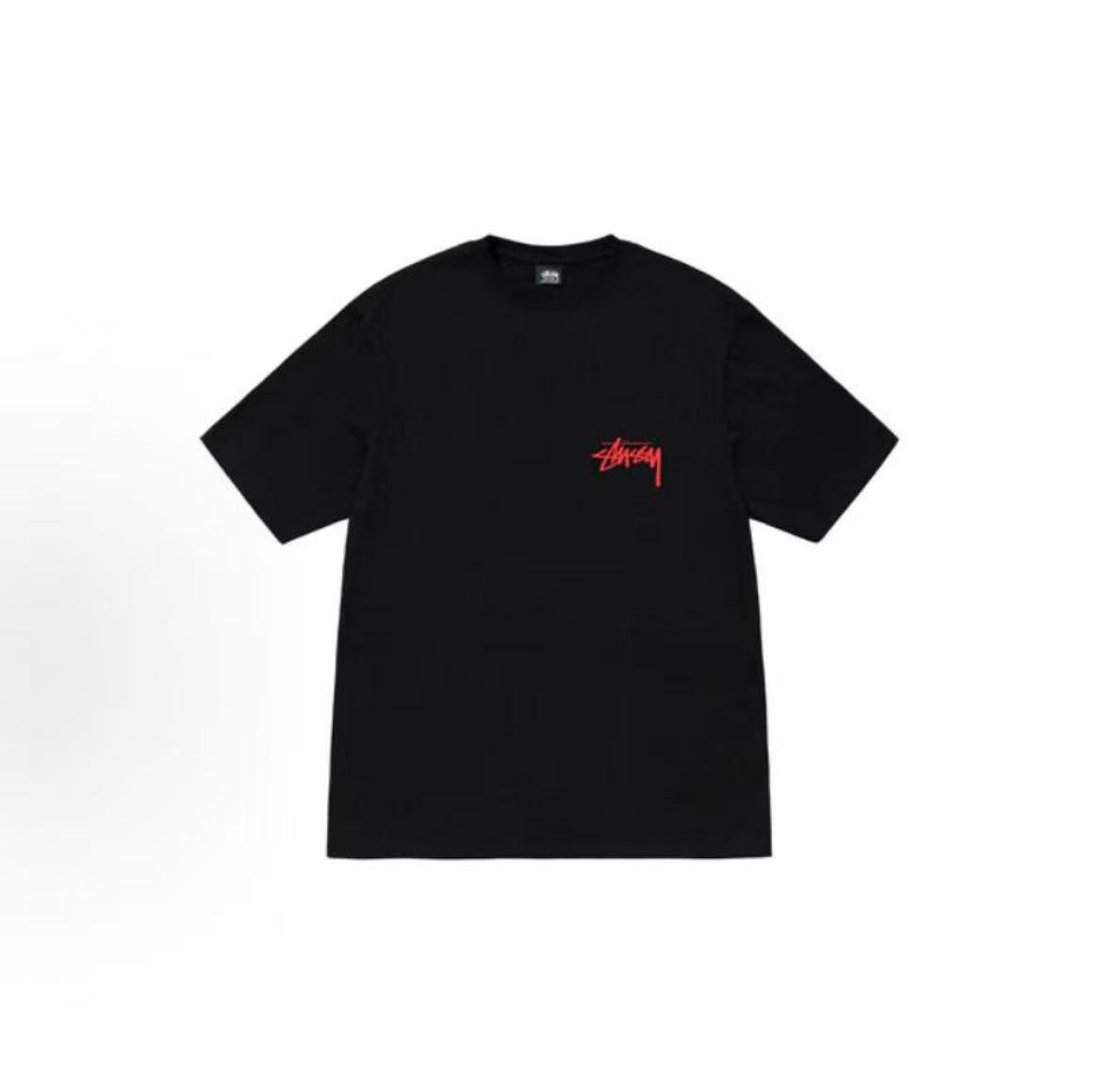 Stussy Magician Pattern Printed Round-neck T-shirt (Same style for both men and women) - Couple's Edition
