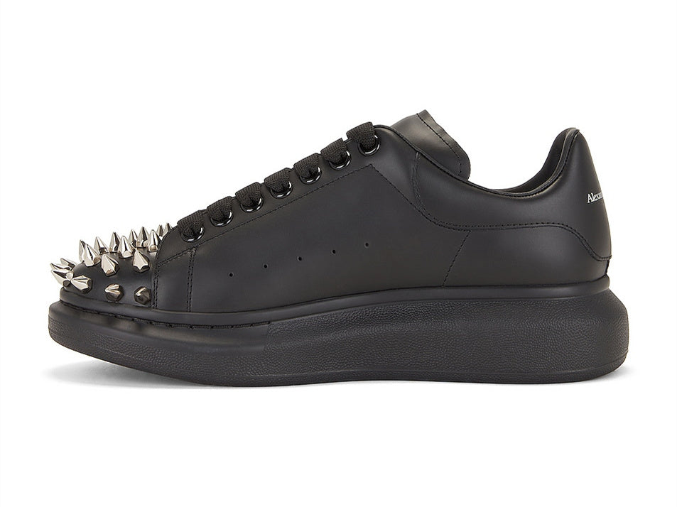 Alexander Mcqueen Oversized   Black & Silver