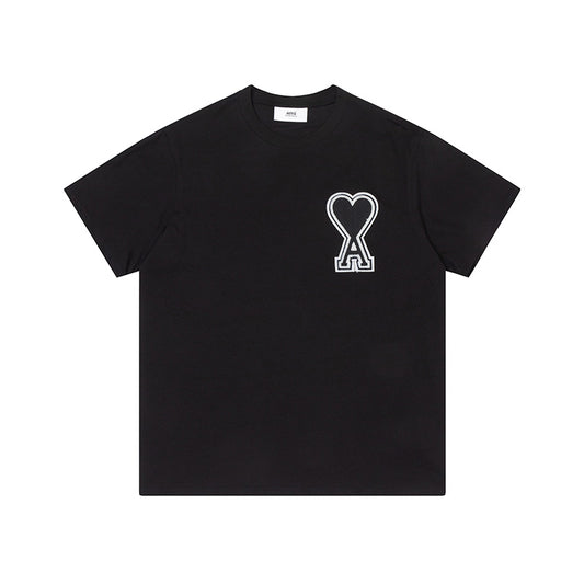 AMI Classic Logo Tee Black