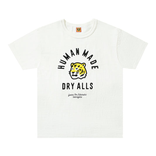 Human Made Tiger Logo Tee White