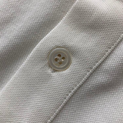 DIOR CD ICON POLO SHIRT WHITE COTTON PIQUÉ – DOT025