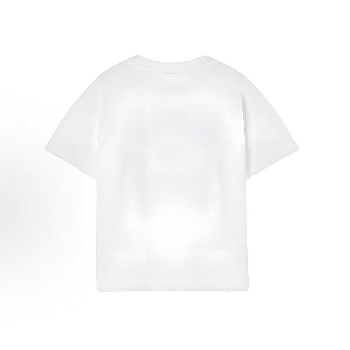GUCCI T-shirt, Fall/Winter 2025, Printed Cotton Round-neck Short Sleeve, Loose Fit, White, Infant to Toddler Size
