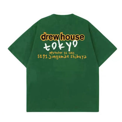 DREW HOUSE TOYKO POP-UP EXCLUSIVE T-SHIRT DARK GREEN