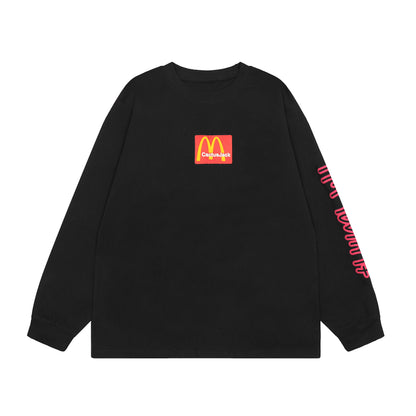 Travis Scott McDonald's Alien Print Hoodie Black