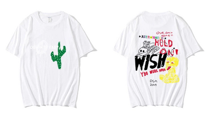 Travis Scott Astroworld Out of World Hold on Tee