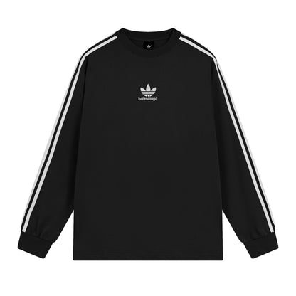 Balenciga jointly Adidas logo tee p105 black