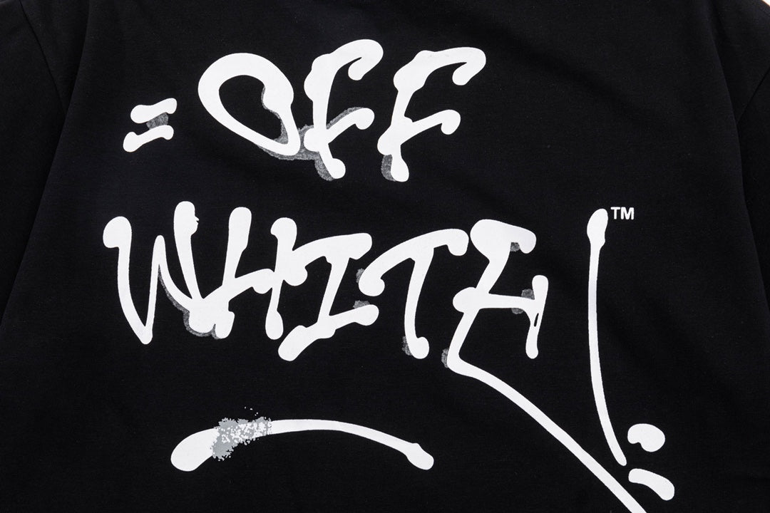 Off-White Off Graffiti Logo Short Sleeve T-Shirt