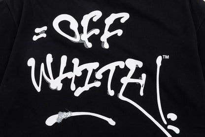 Off-White Off Graffiti Logo Short Sleeve T-Shirt