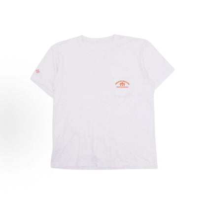 Chrome Hearts Hollywood Urban Limited Series Letter Cross-Print Roundneck Pockets Short-Sleeved T-Shirt (For Both Men and Women)