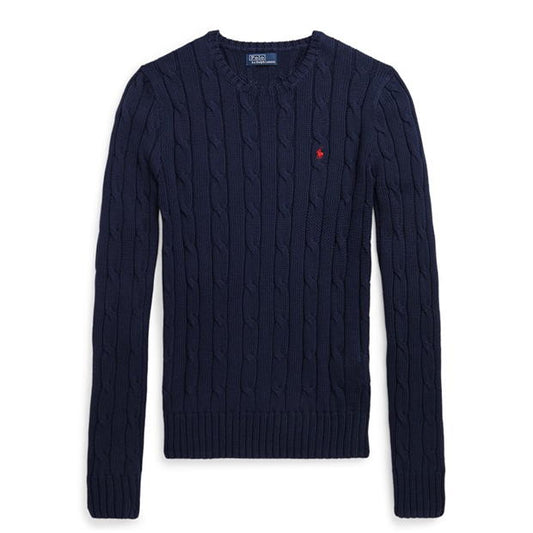 Ralph Lauren Julianna Crewneck Sweater Hunter Navy