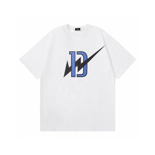 WE11DONE Lightning Logo Tee White