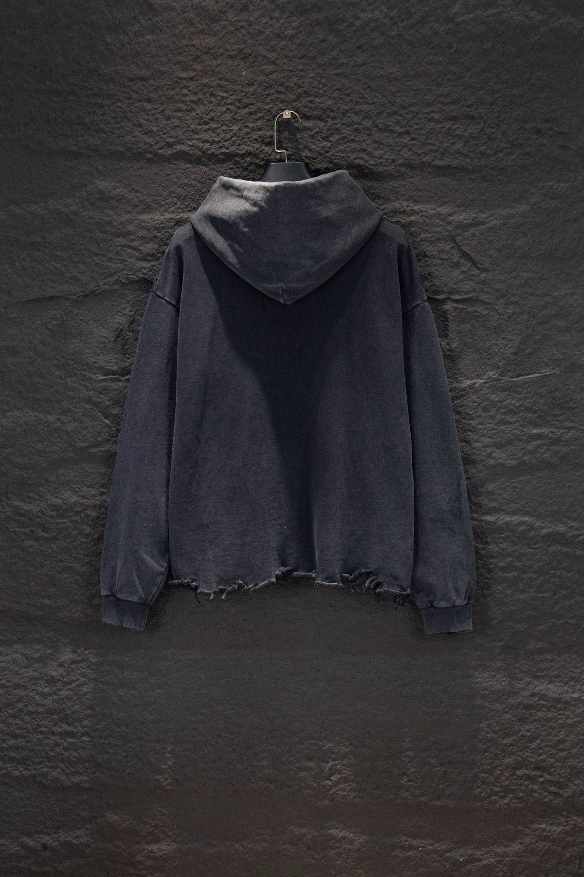 Balenciaga Distressed Embroidered Hoodie (New Season)