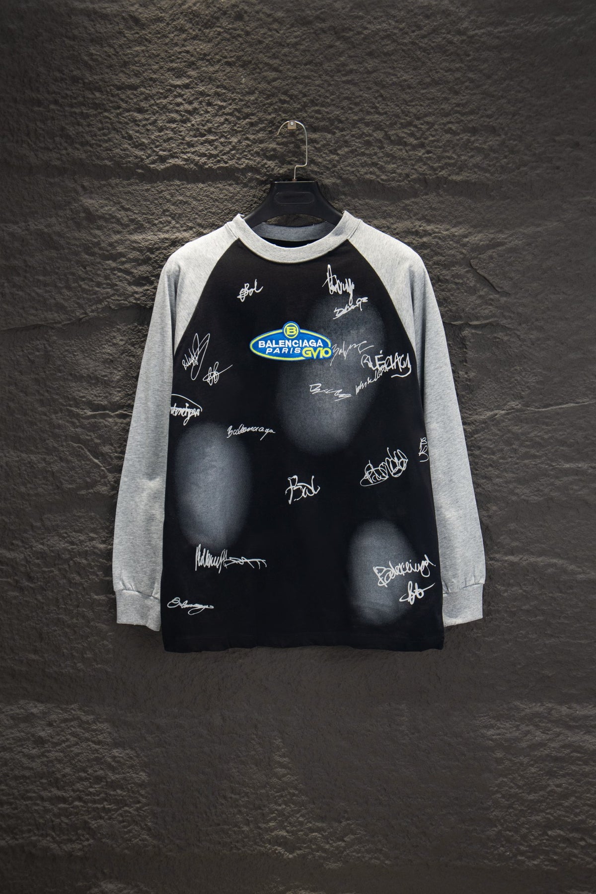 Balenciaga Limited-Edition Paneled Long-Sleeve Top