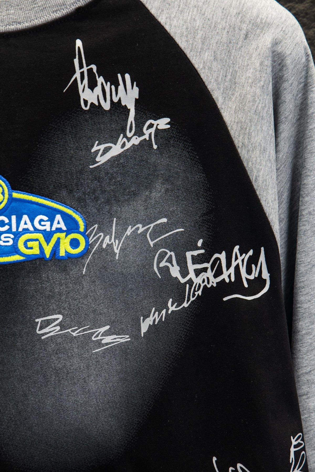 Balenciaga Limited-Edition Paneled Long-Sleeve Top