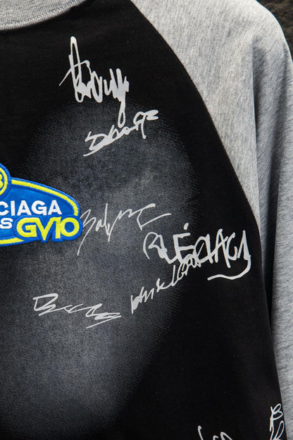 Balenciaga Limited-Edition Paneled Long-Sleeve Top