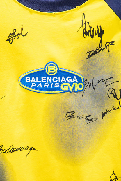 Balenciaga Limited-Edition Paneled Long-Sleeve Top