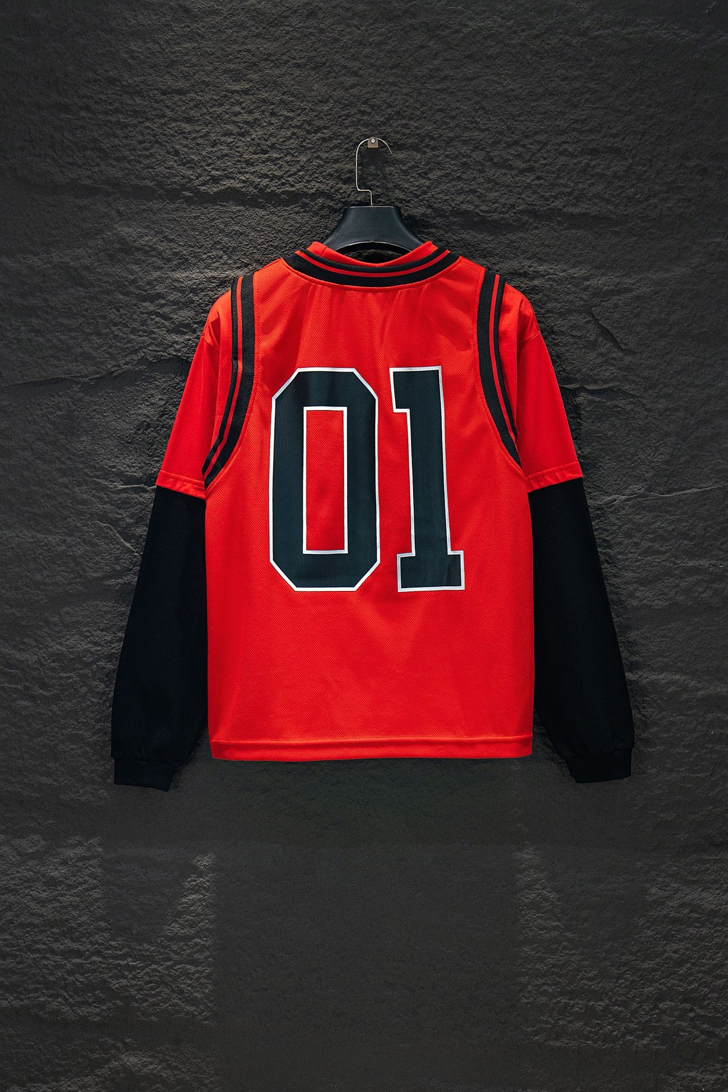 Balenciaga Panel-Sleeve Long-Sleeve T-Shirt (Jersey Style)