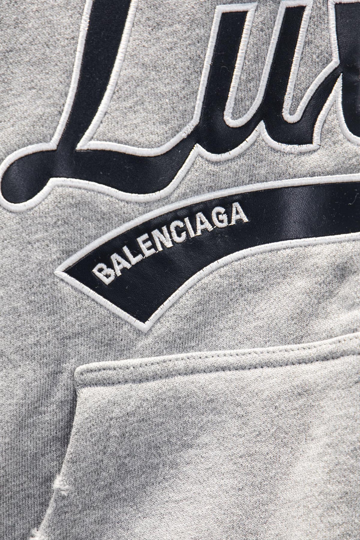 Balenciaga-style custom-dyed pure cotton French terry sweatshirt fabric