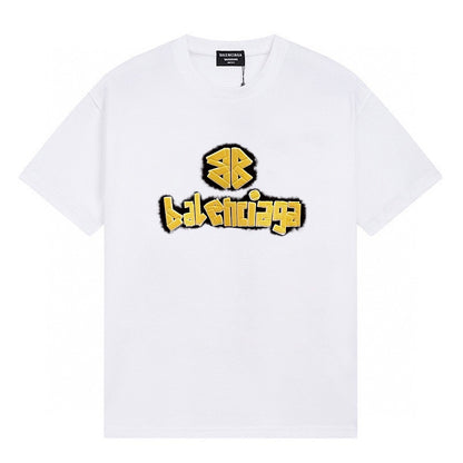 Balenciaga Classic Fluid Logo Print Short-Sleeve T-Shirt