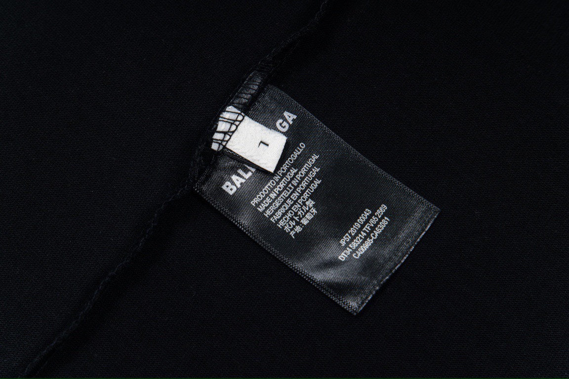 Balenciaga Classic Fluid Logo Print Short-Sleeve T-Shirt