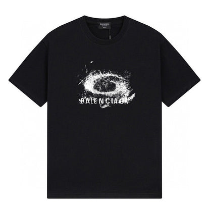 Balenciaga Classic Fluid Logo Print Short-Sleeve T-Shirt