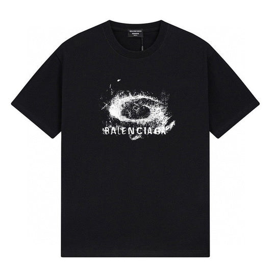 Balenciaga Classic Fluid Logo Print Short-Sleeve T-Shirt