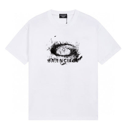 Balenciaga Classic Fluid Logo Print Short-Sleeve T-Shirt