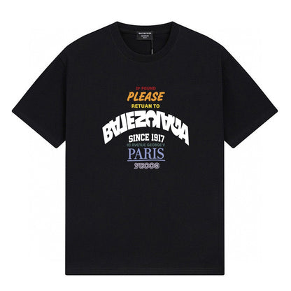Balenciaga Classic Fluid Logo Print Short-Sleeve T-Shirt