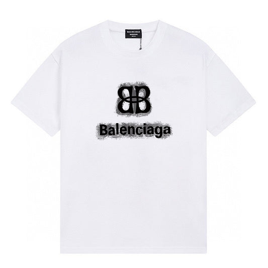 Balenciaga Classic Fluid Logo Print Short-Sleeve T-Shirt