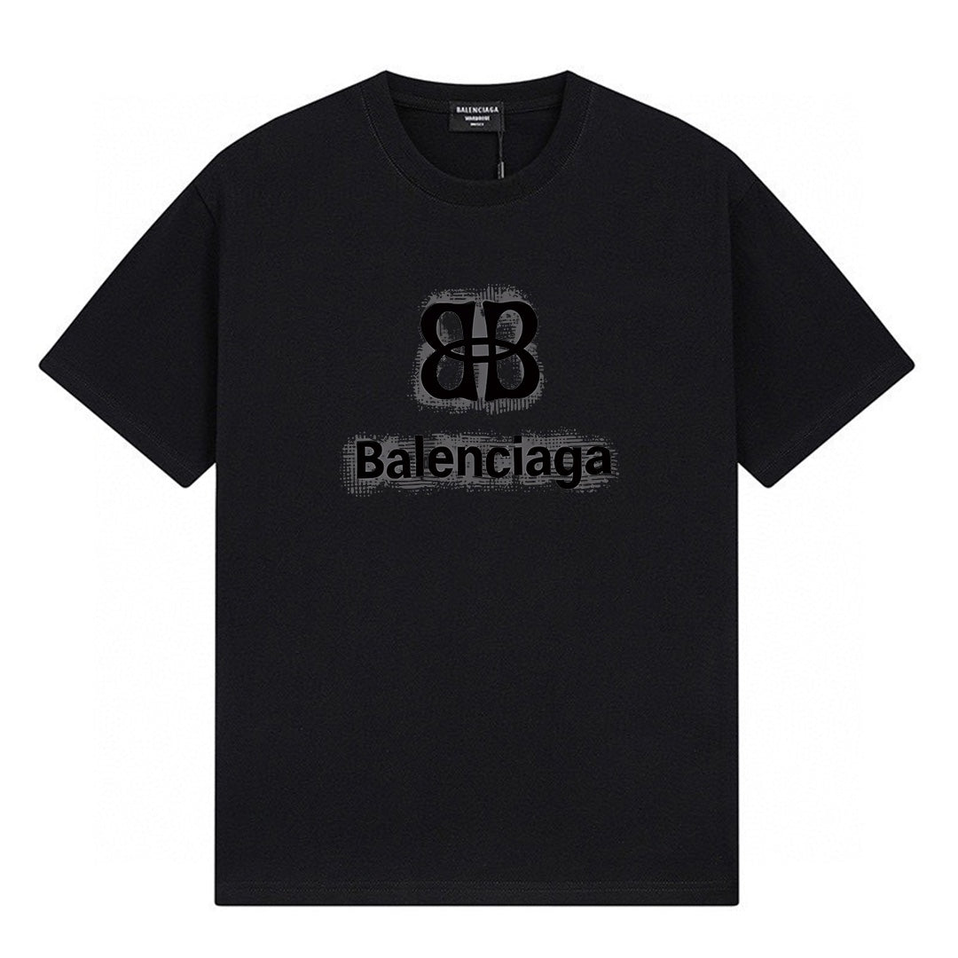Balenciaga Classic Fluid Logo Print Short-Sleeve T-Shirt