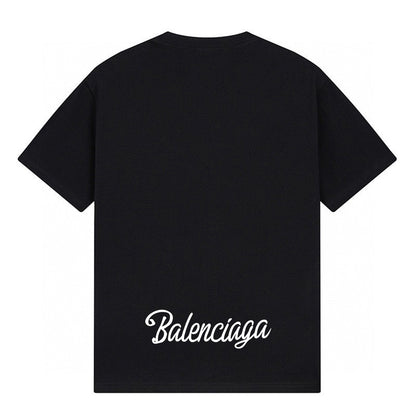 Balenciaga Classic Fluid Logo Print Short-Sleeve T-Shirt