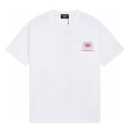 Balenciaga Classic Fluid Logo Print Short-Sleeve T-Shirt (T73P60)