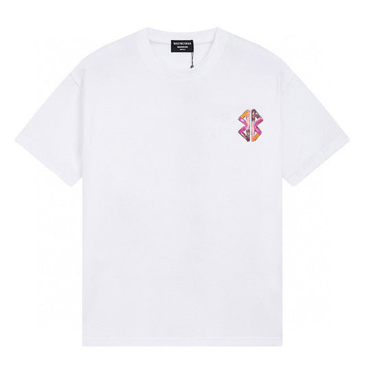 Balenciaga Classic Fluid Logo Print Short-Sleeve T-Shirt