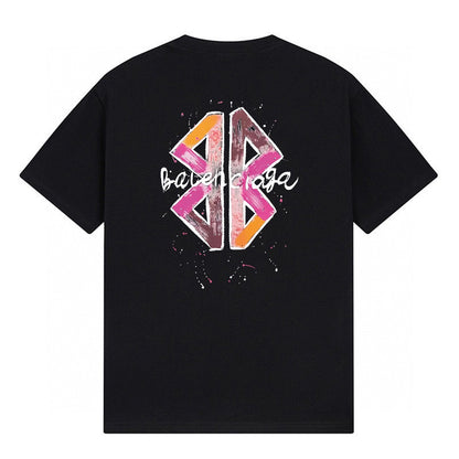 Balenciaga Classic Fluid Logo Print Short-Sleeve T-Shirt