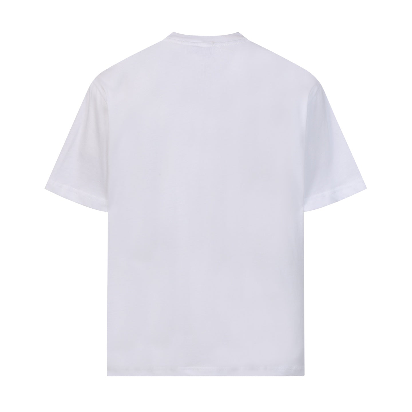 Balenciaga High-Density Embroidery T-Shirt with Large Logo