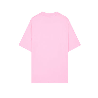Balenciaga Sacred Heart print distressed short-sleeve T-shirt