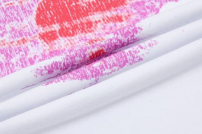 Balenciaga Sunset Print Short-Sleeve T-Shirt
