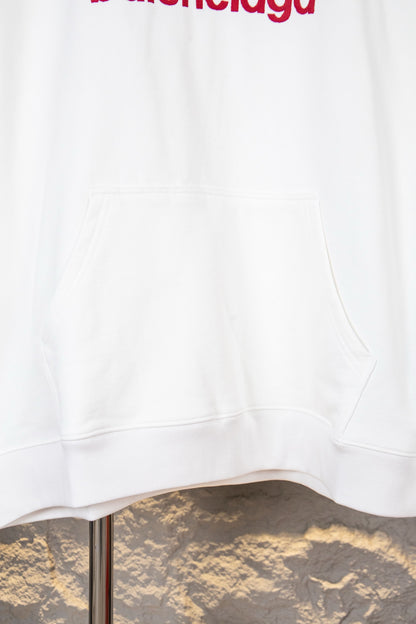Balenciaga "3B" Large "M" Sweatshirt with Full Front and Back Letter Embroidery