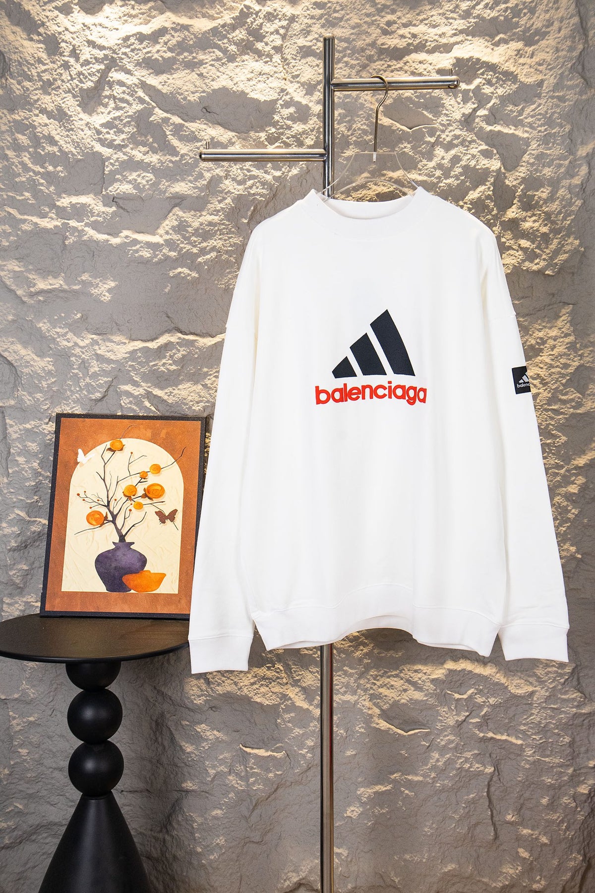 Balenciaga x Adidas classic collaboration short-sleeve T-shirt